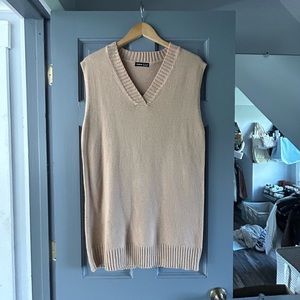 Sweater vest dress